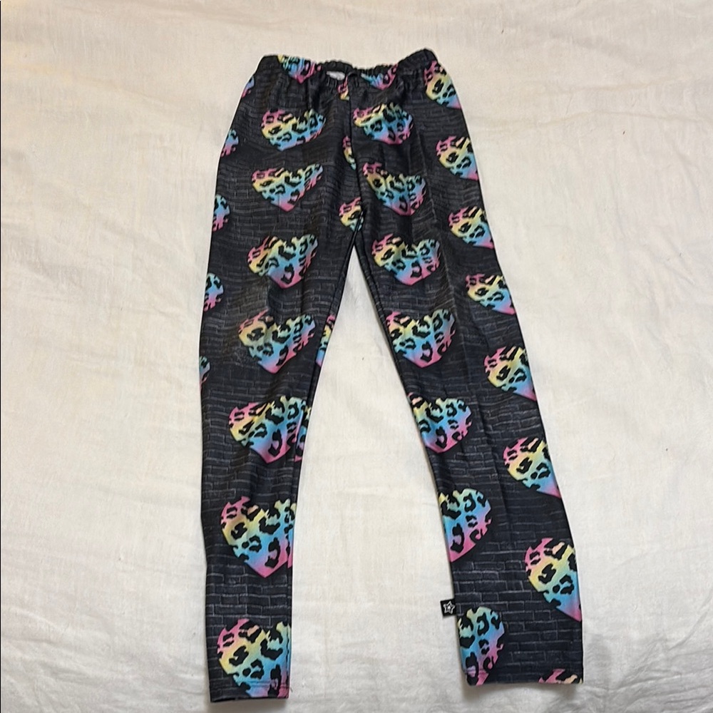 Colorful Leopard Print Leggings (Pixie Lane)